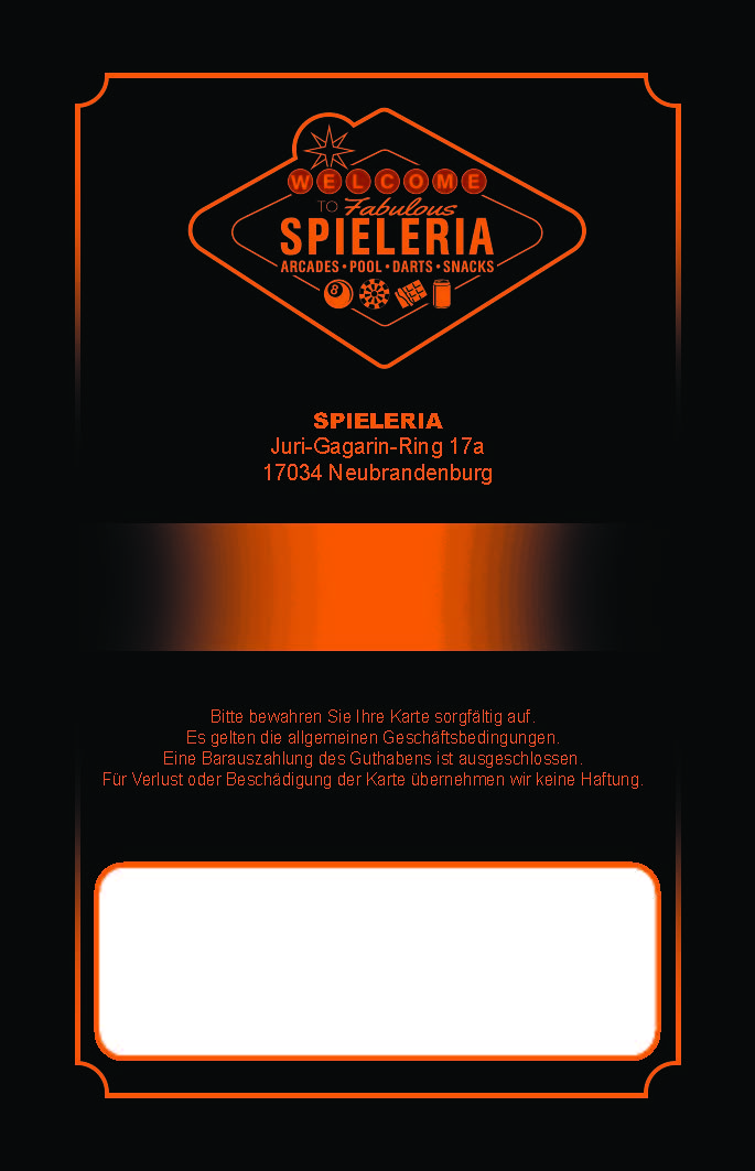 Playcard Design 3 - Rückseite